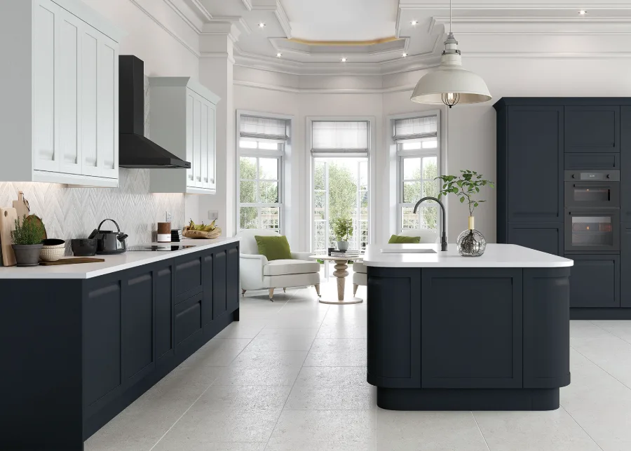 The Rectory — Grantham traditional kitchen, Abbots Bromley